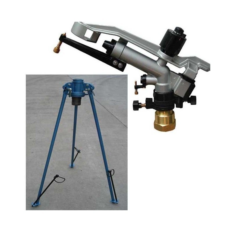 Arroseur Agricole Suinga 5035SD Réglable 0-360°, Portée 12-14 M, Débit 1,24-1,62 M3/h - 3/4''