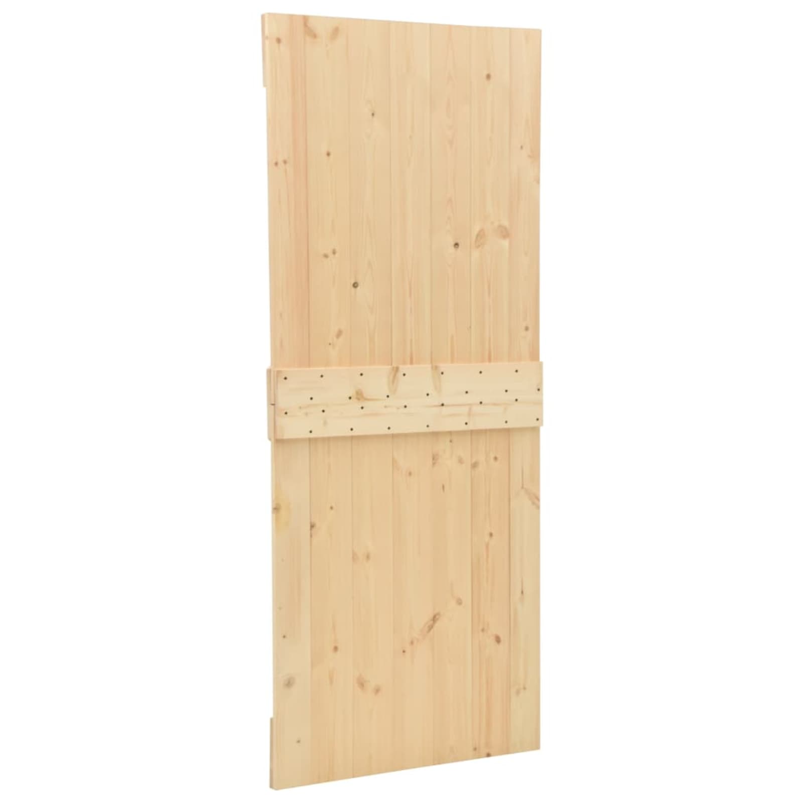 Porta NARVIK Naturale 80 x 210 cm Legno di pino solido vidaXL - 7