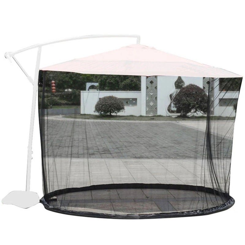 Pokrowiec na parasol, moskitiera, siatka z zamkiem błyskawicznym, pokrowiec na obudowę, ekran na Patio, Stół, parasol ogrodowy