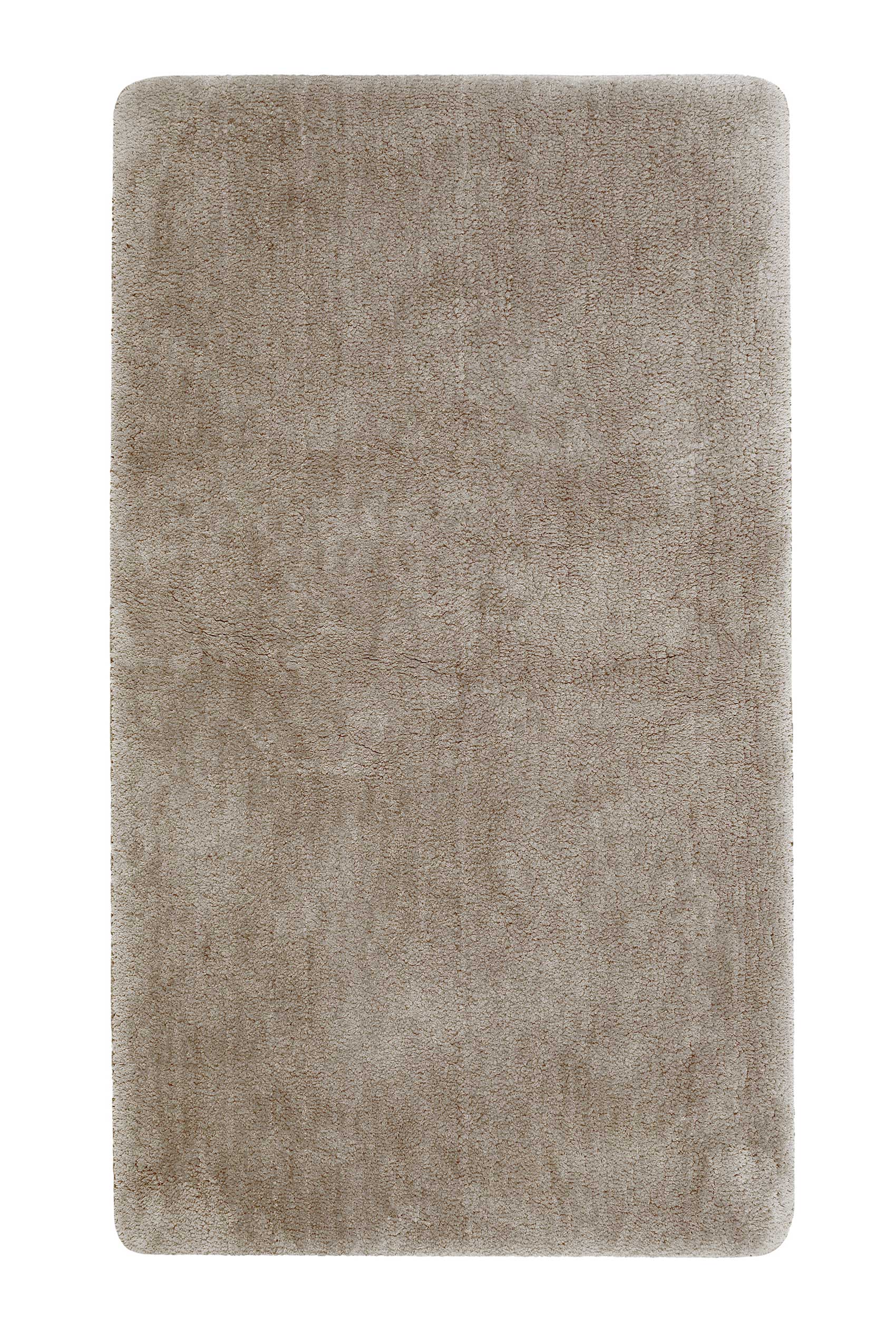 Tapis de bain 60x100 doux beige sable JORIS - 2