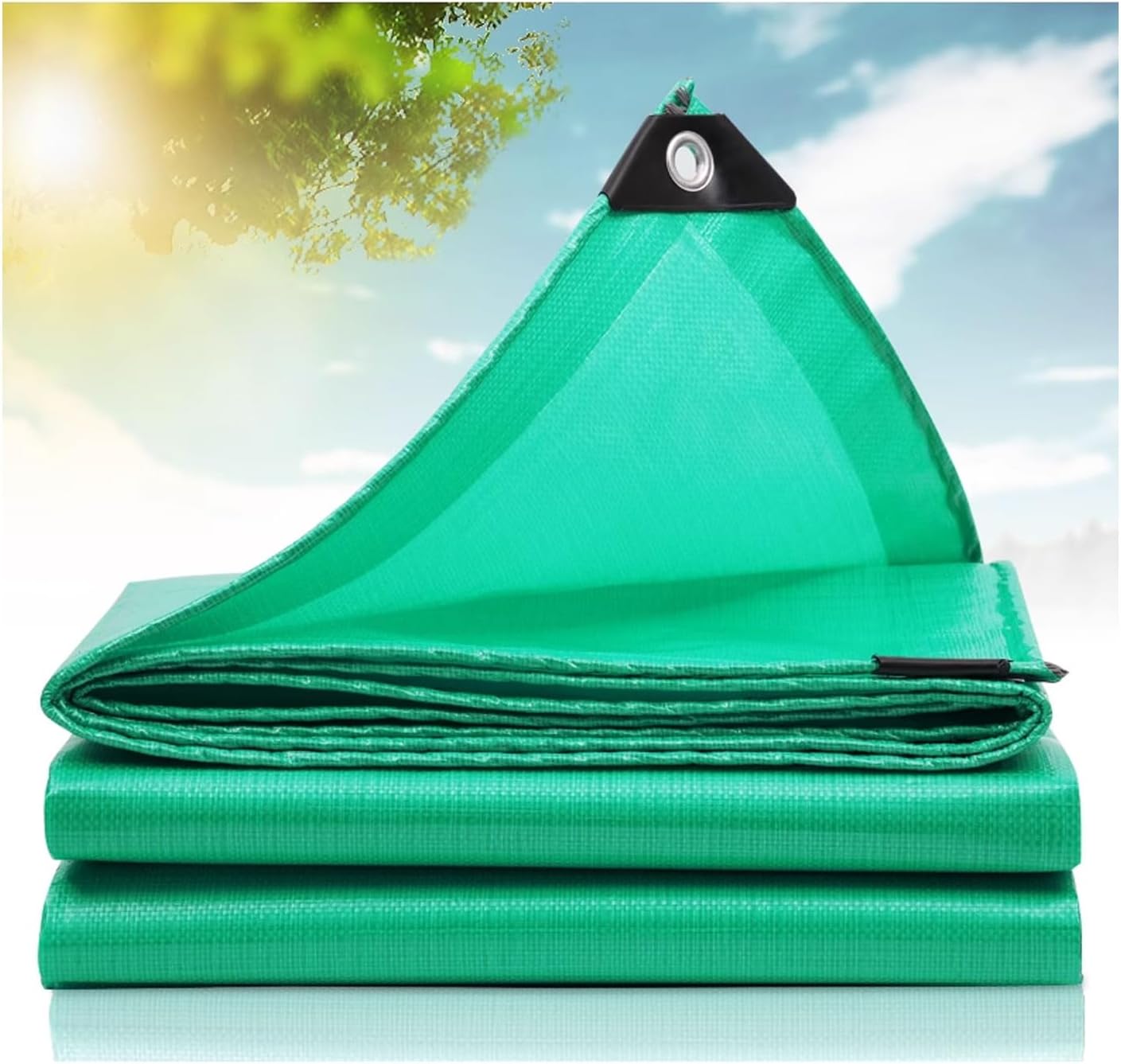 Gruby, trwały i wodoodporny materiał płócienny - Gruby i odporny, z perforacjami - Nadaje się do domu, łodzi, samochodu i na kemping - V