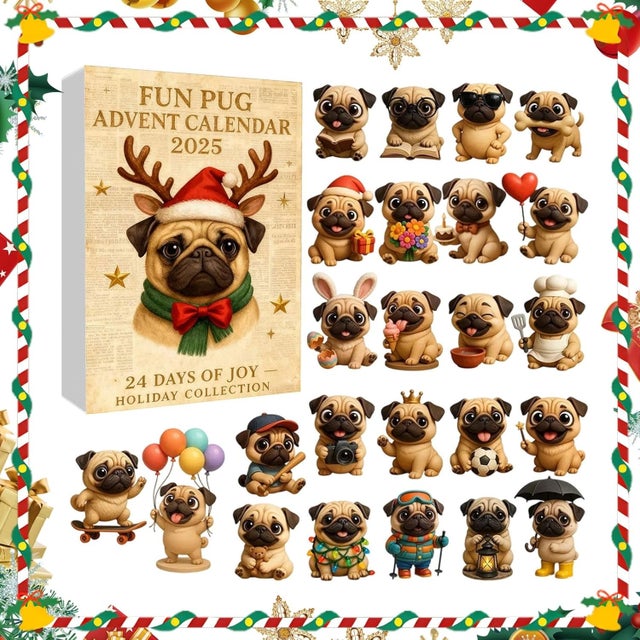 Calendario Dell'Avvento 2025 Con 24 Anatrelle Di Gomma – Conto Alla Rovescia Natale Per Bambini
