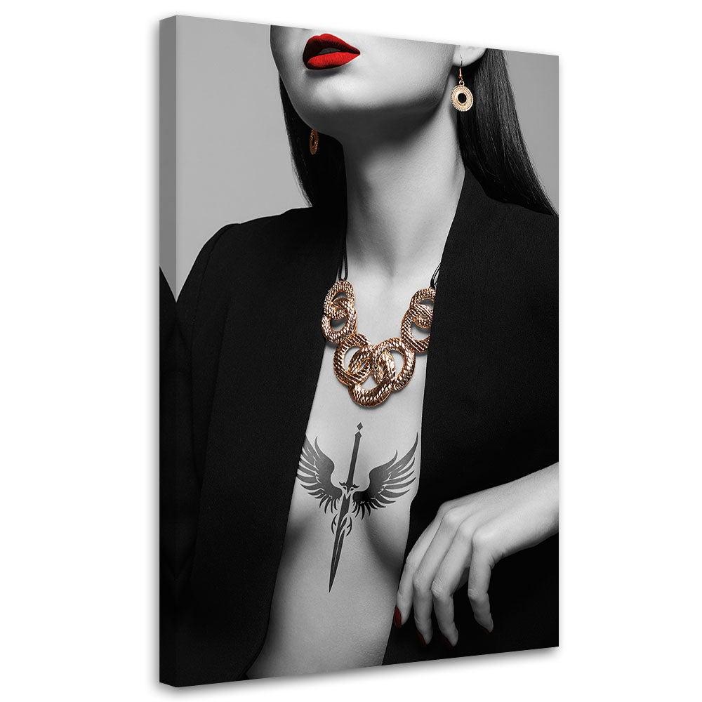 Obraz na płótnie, Kobieta Glamour 40x60