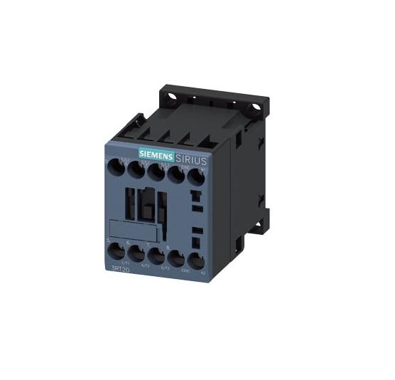 Contactor de potencia, Ac-3E/Ac-3, 7 A, 3 kW/400 V, 3 polos, 24 V CA ...