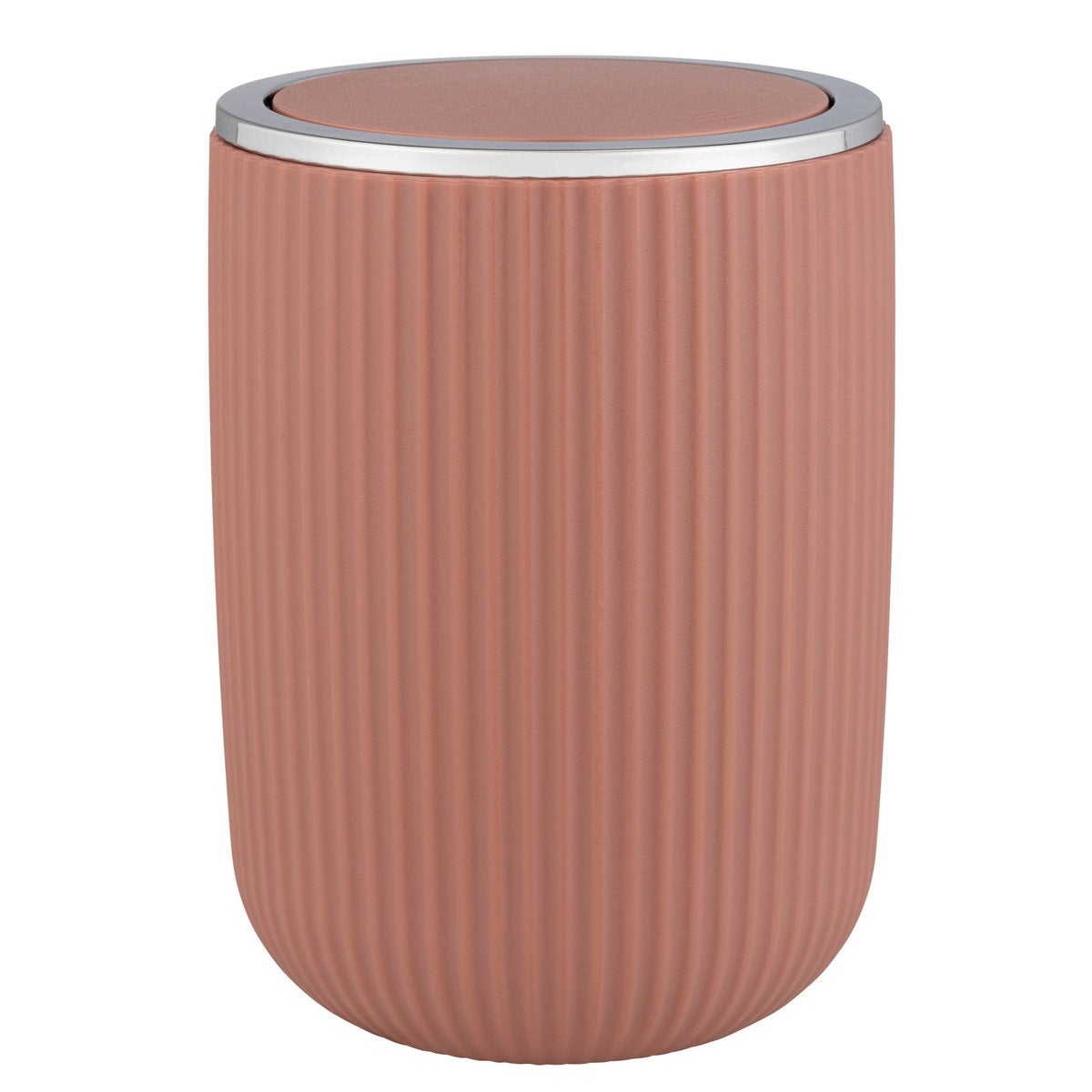 Poubelle pour salle de bain AGROPOLI, 20 cm, gris, WENKO, WENKO - 2