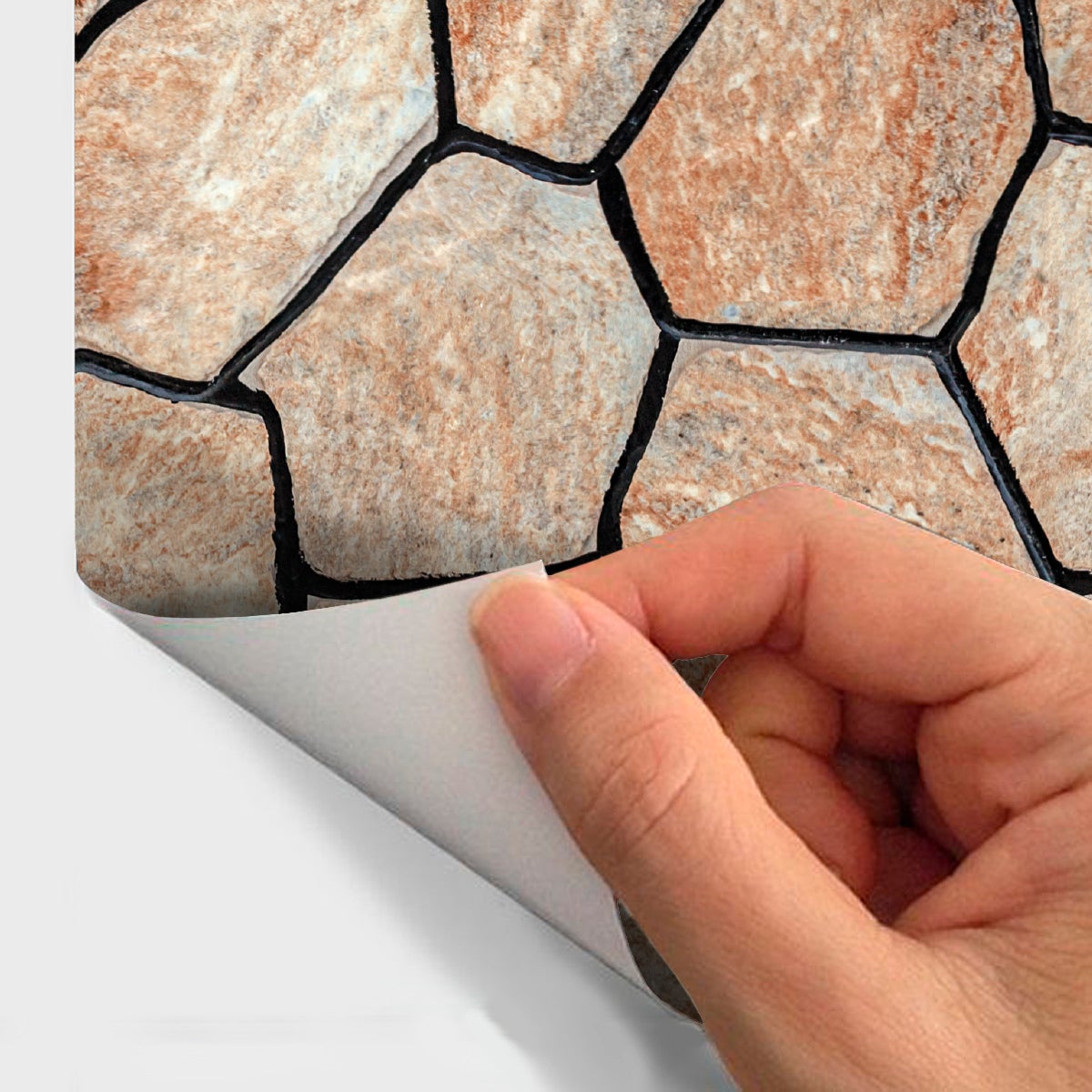 Adesivi materiale pietre Balcani - Sticker adesivo - adesivi murali - 60x60cm - 5