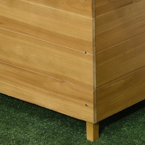 Jardinière surélevée avec treillis et 3 étagères, jardinière avec bac à fleurs pour plantes grimpantes en bois, marron 63x39x160cm - 8