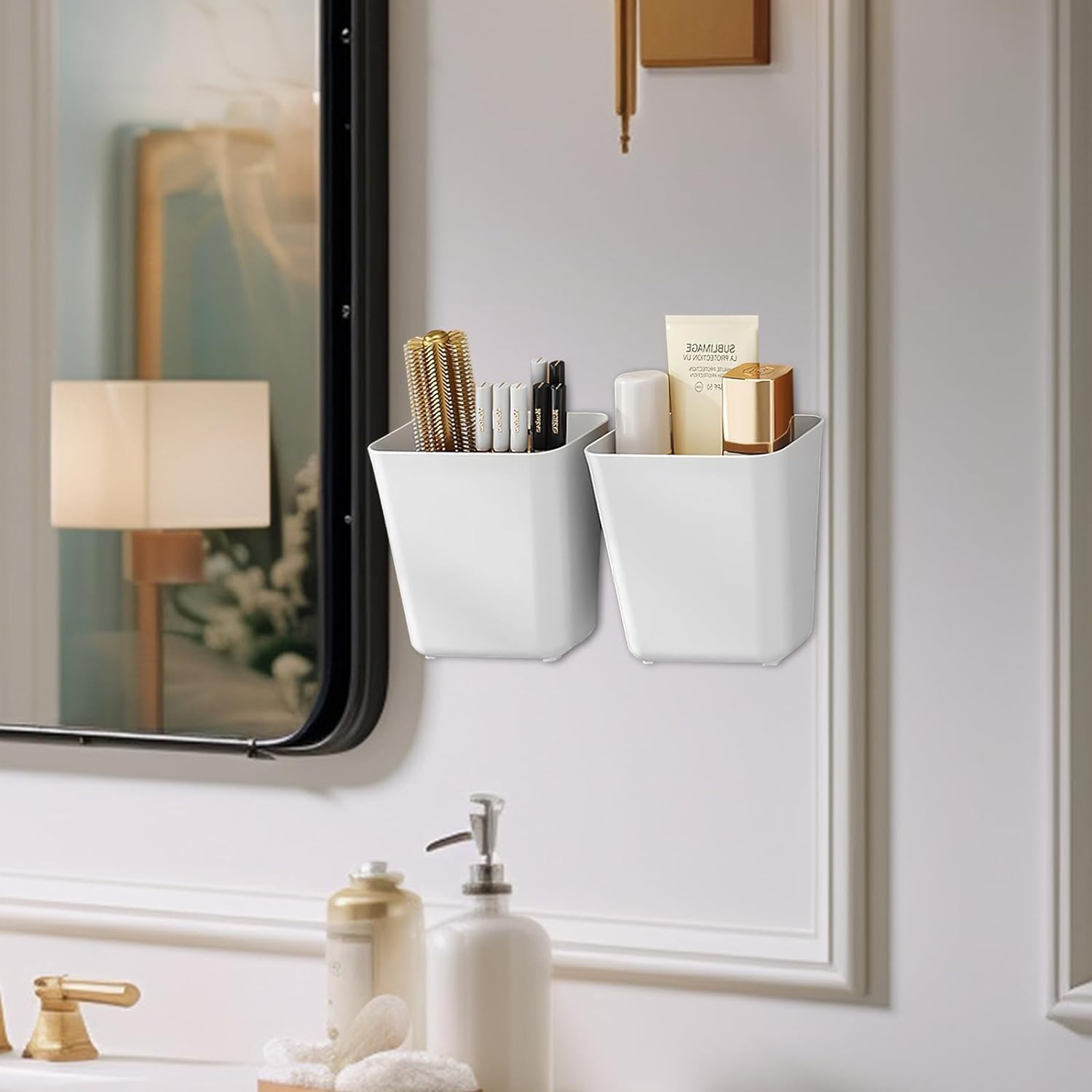 Ventosa gris para grifo - protección contra salpicaduras de cocina - protector para fregadero de cocina - 500 x 13 x 10 mm - 3