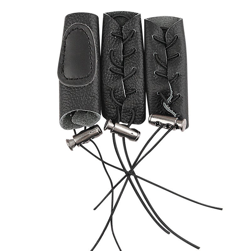 Balestra Da Caccia Professionale 400 Libbre Guanto Da Arciere A 3 - Foto 4