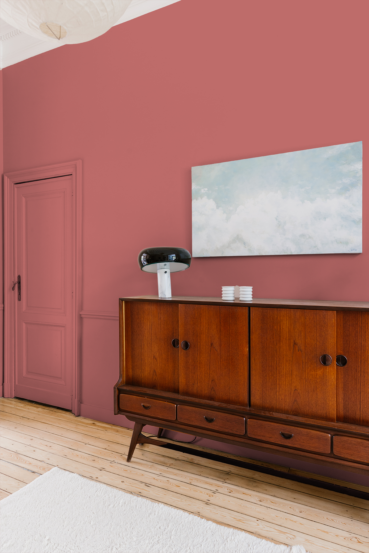 Peinture de finition très lessivable pour murs intérieurs - Finish Aqua Semi-Matt, 2,5 l, Caprice (PE192) - PEINTAGONE - 5