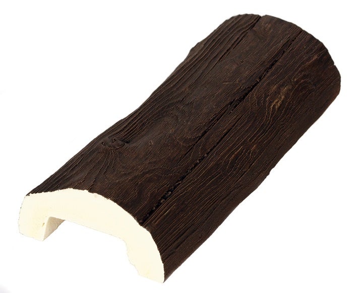 Viga Imitación Madera 14cm de ancho x 7,5cm de alto x 3m de largo color Ébano decorativa de poliuretano VR0002-E - 3