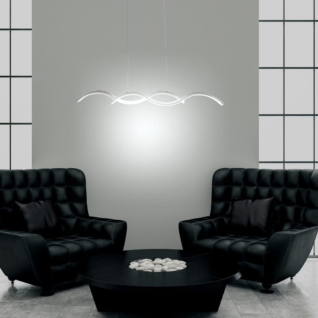 Lampadaire Suspendu Design Moderne - Minimaliste Pour Salon, Cuisine, Chambre