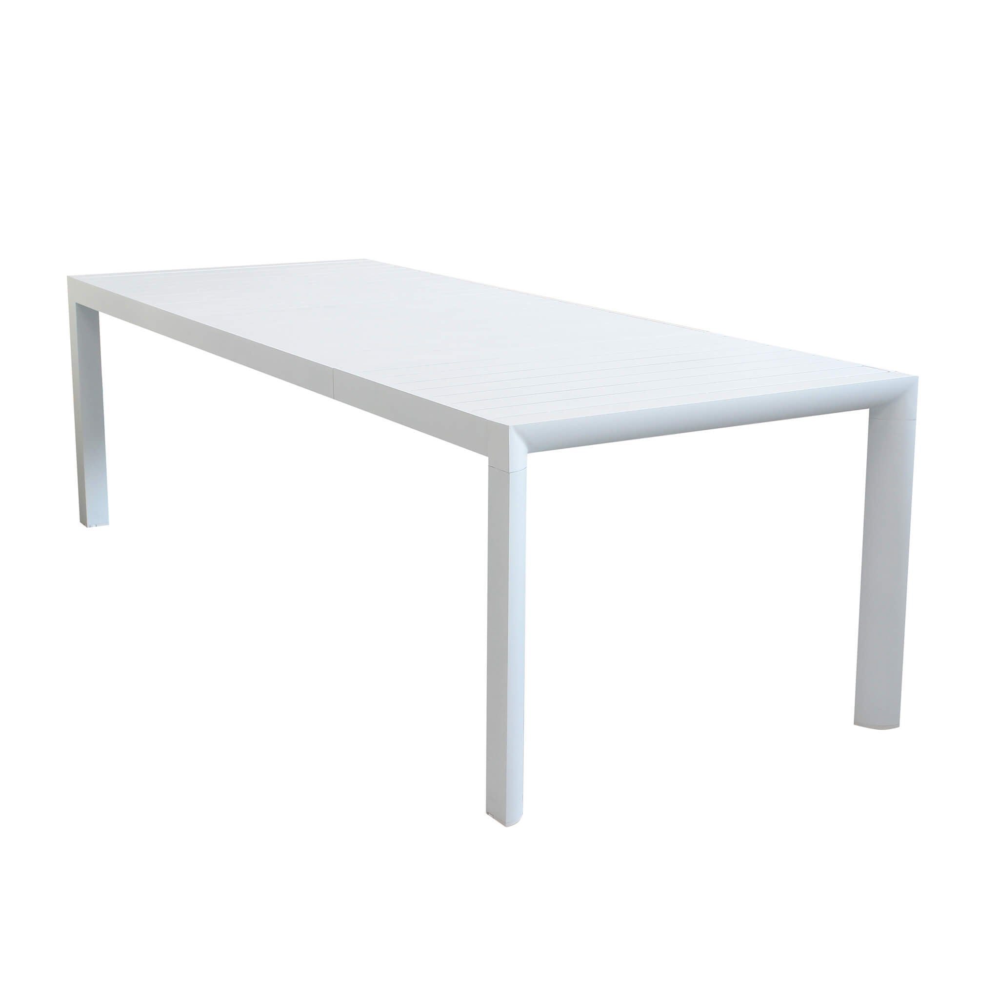 ASTIMESA - Tavolo da cucina estensibile - Struttura in alluminio piano laminato - Colore grigio - Ideale per piccoli spazi - Dimensioni: 90 x 50 cm - Estensibile: 140 x 50 cm