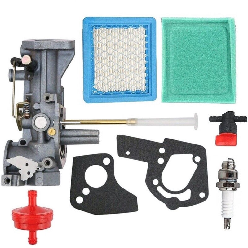 QUALCAST TOSAERBA ROTANTE Benzina con Briggs Stratton 500E 140cc Leppo Erba Motore EUR 27,60