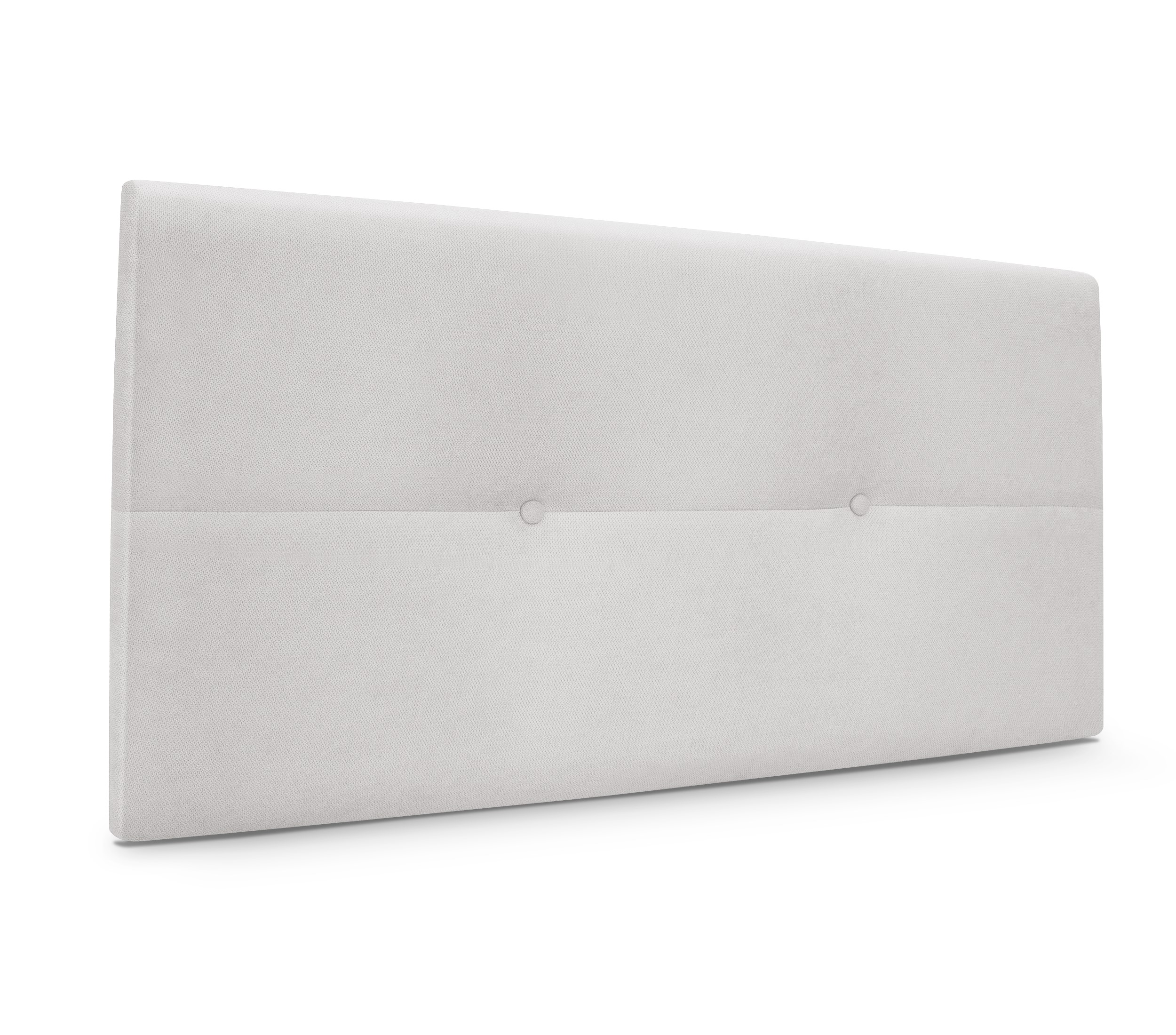 Dhome cabecero de tela aqualine con botones 110x50cm camas 105 - gris perla