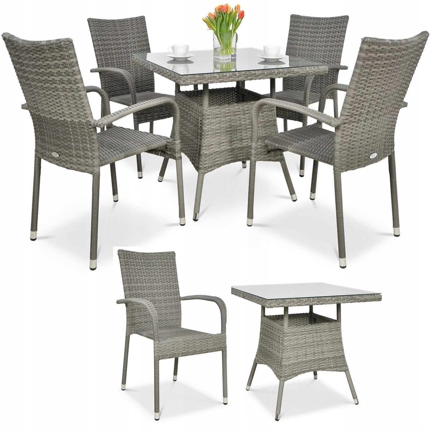 ZESTAW FIESTA / LUGO 4+1 DOLPHIN GREY 1 szt