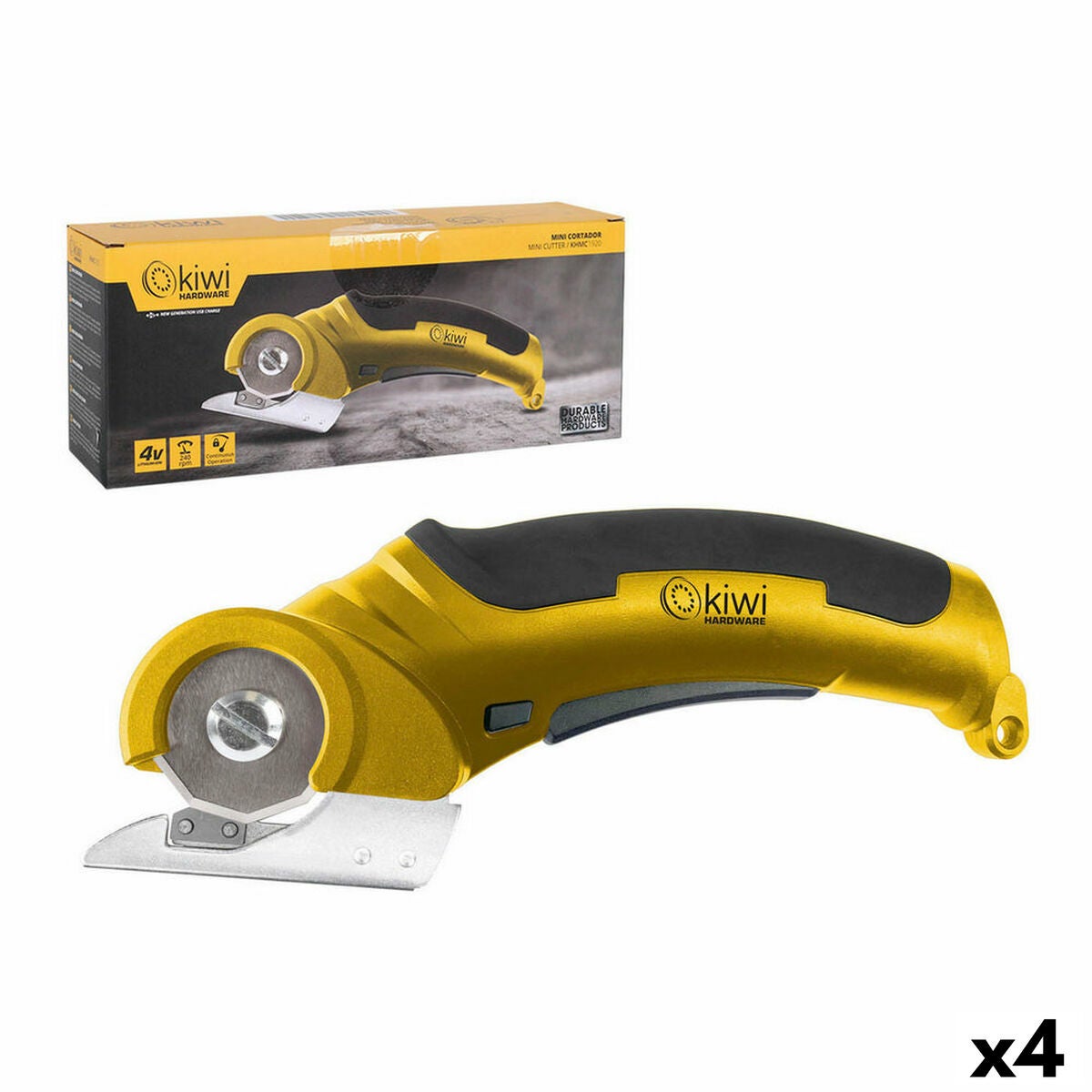 Cutter Kiwi Mini Cutter Sans fil 4 V (4 Unités) | Leroy Merlin