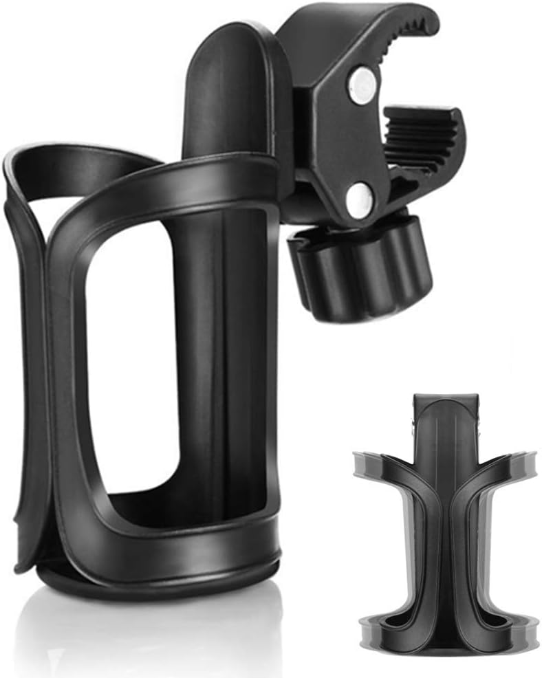 Accessoire Poussette Réglable Porte-gobelet Poussette Wicked Chili - Lot De 2 - Rotation 360° - Universel - Sans BPA Porte Bidon Velo