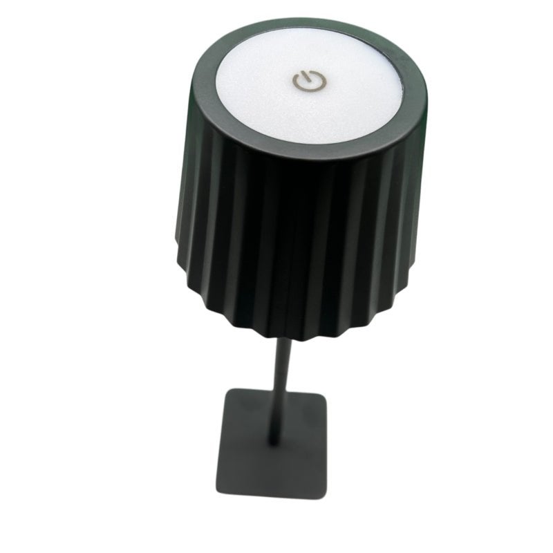 Lampe de Table Rechargeable Tactile Noire Design 3W CCT - 3000K/4200K/6400K - SILAMP - 2