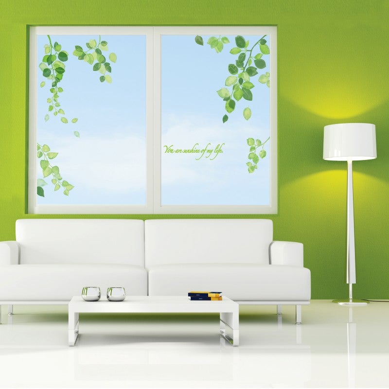 Stickers Muraux décoration adhésifs Feuilles de Lierre - 3