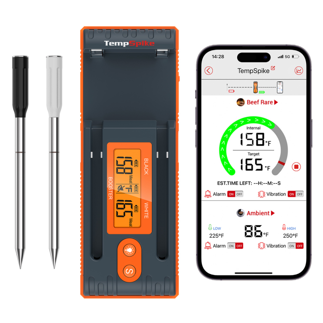 2 Sonde Termometro Carne Con Clip Per Thermopro TP20 TP17 TP16 TP10 TP09 TP08 - Foto 2