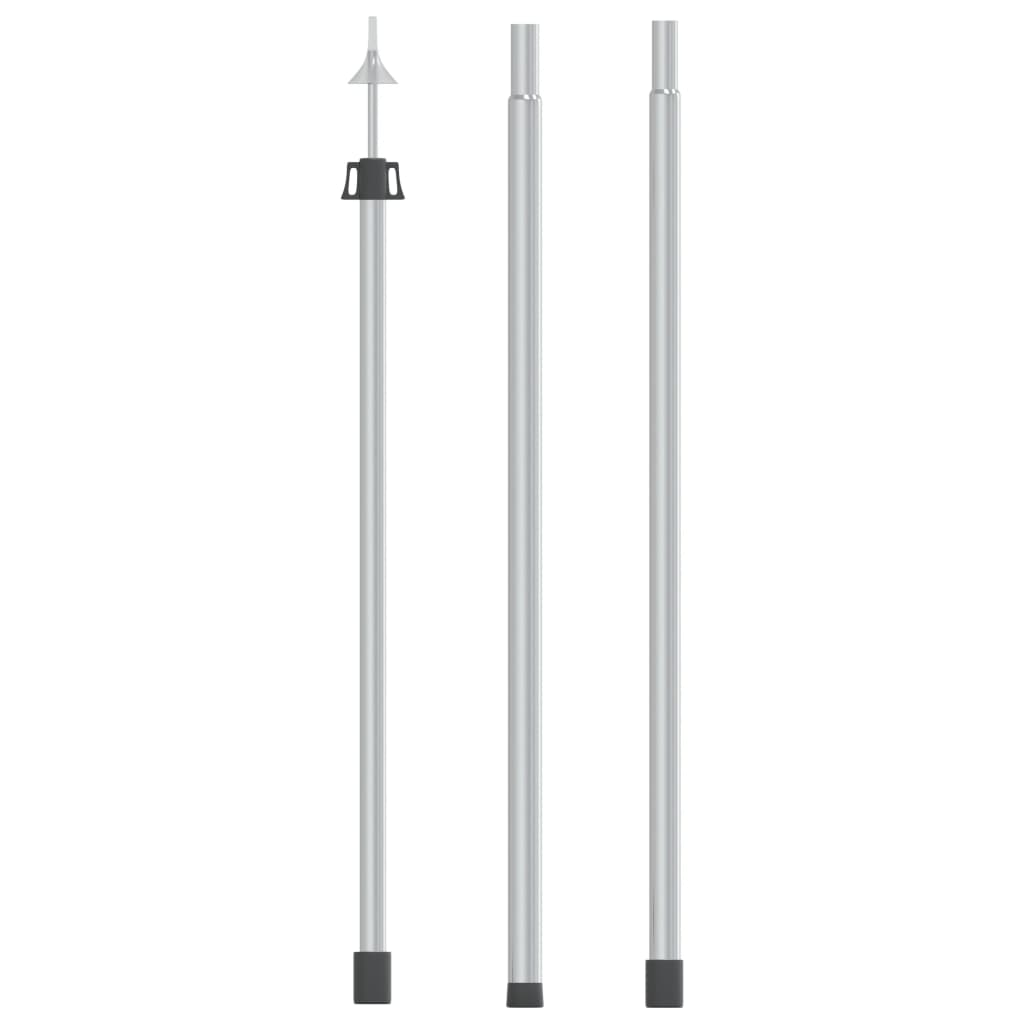 Mât Télescopique Tente/bâche Bo-Camp - 83-230 Cm - Aluminium