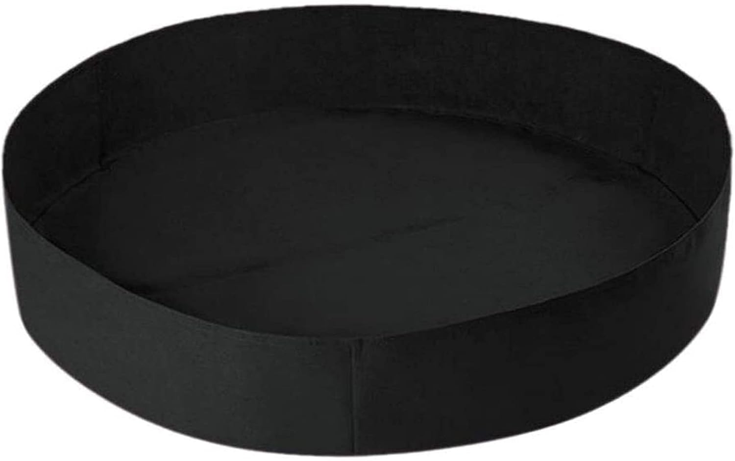 (Ø127 x 30 cm) - Czarna torba do sadzenia ziemniaków - Torba do sadzenia ziół - Filcowa torba do sadzenia - Bardzo duża torba do uprawy