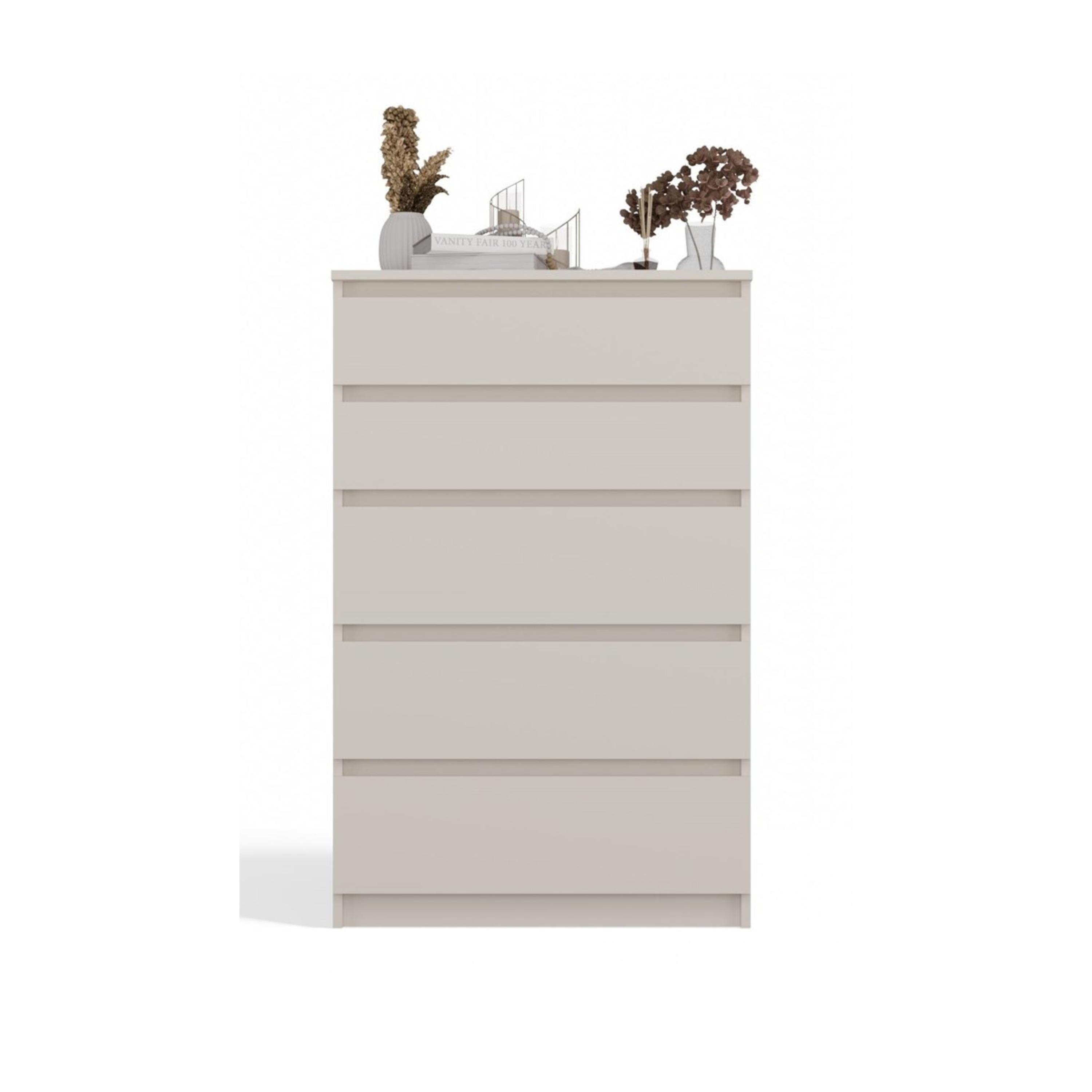 Komoda: 5 szuflad, Kaszmir, 40 x 109,5 x 70 cm - 3