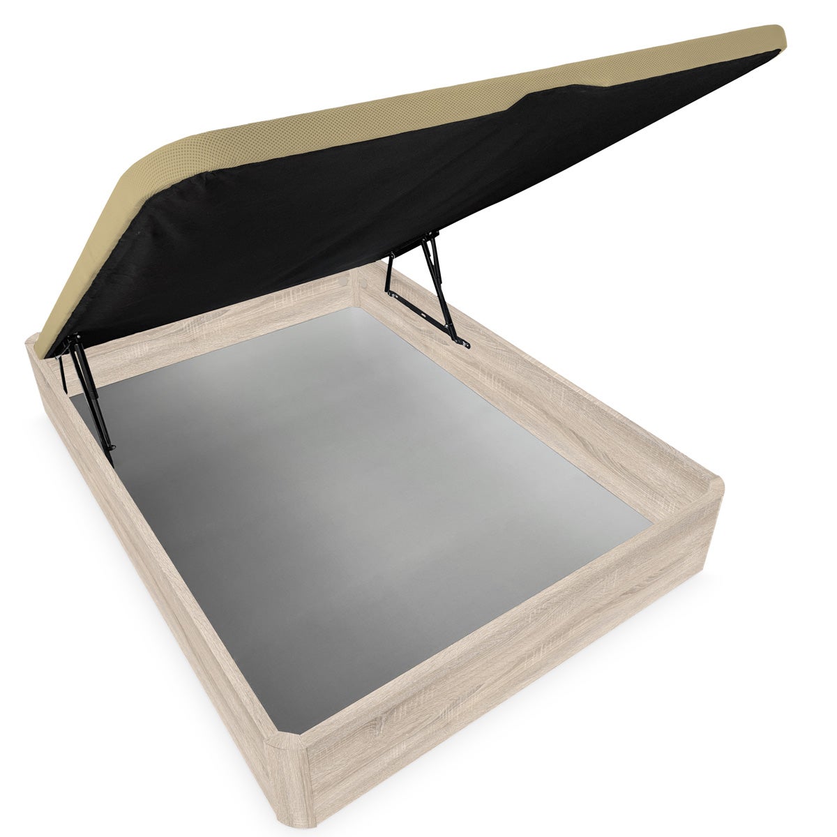 Canapé Abatible con Gran Capacidad Cambria + Colchón Juno Viscoelástico de 135x190cm (Incluye Envío + Montaje) - 3