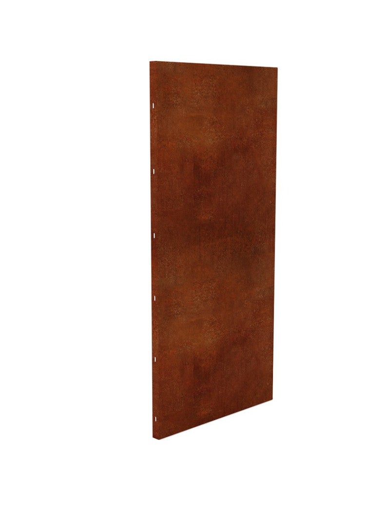 Panneau Brise Vue Métal Acier Corten Premium H.180 cm - madecoupesurmesure - 6
