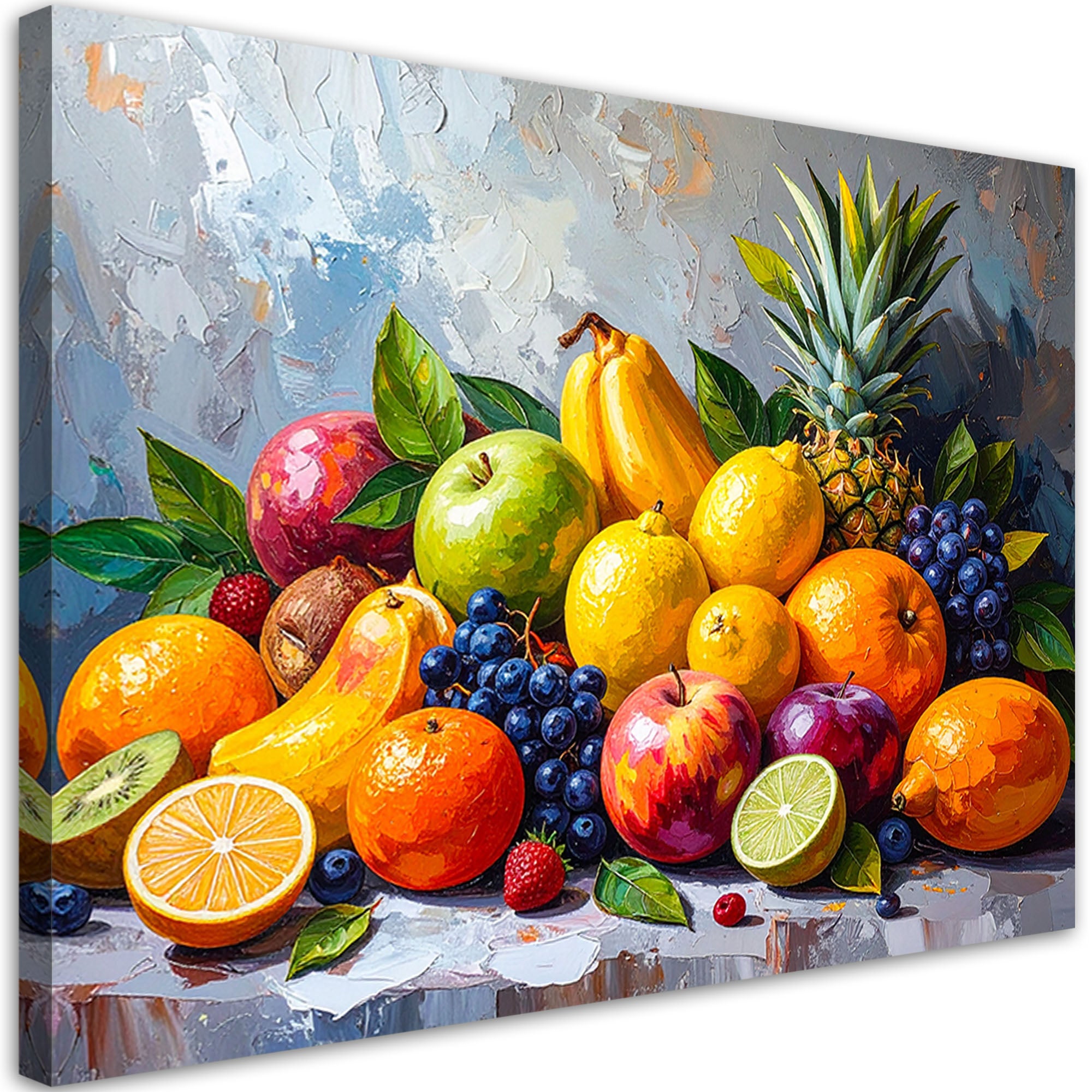 Obraz do kuchni jadalni egzotyczne owoce martwa natura 90x60