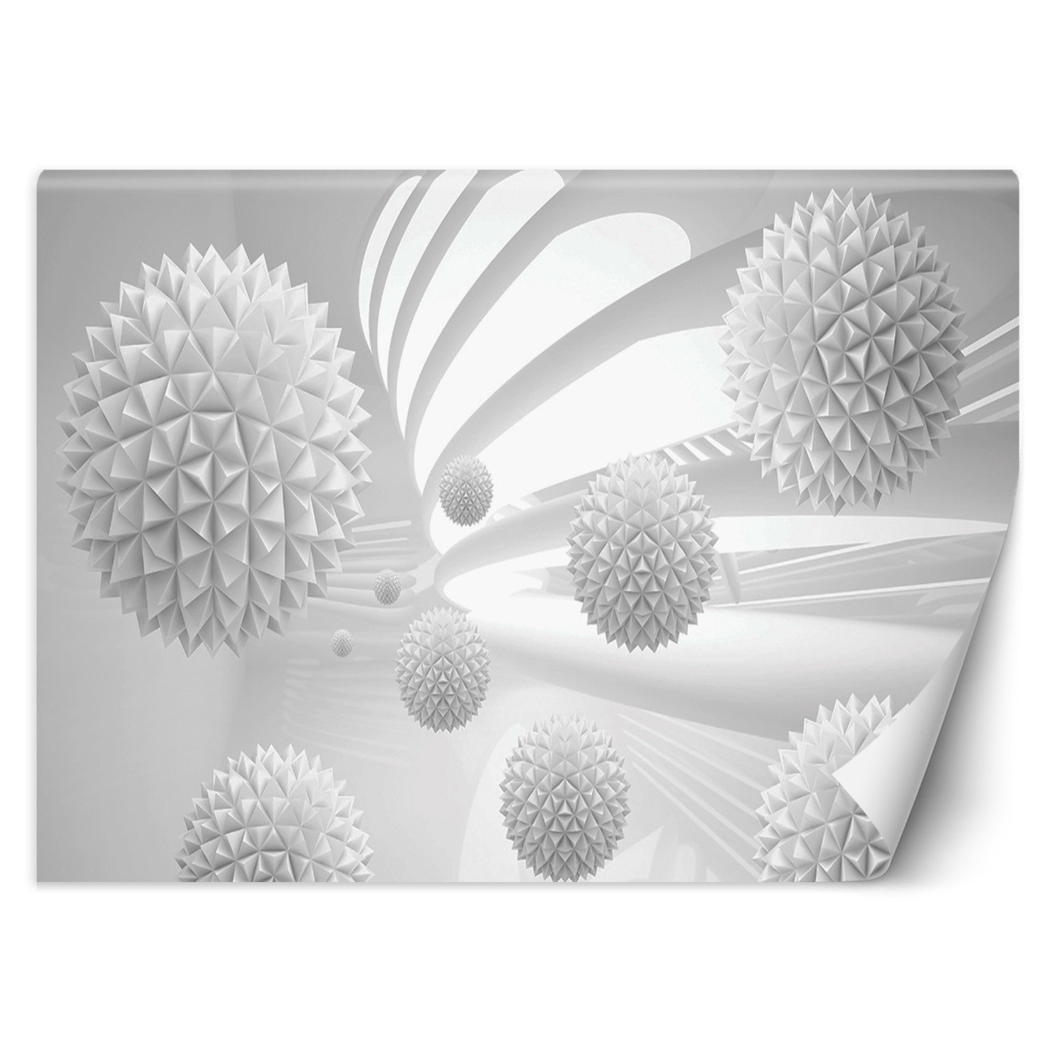 Fototapeta, Abstrakcja kule tunel 3D 350x245
