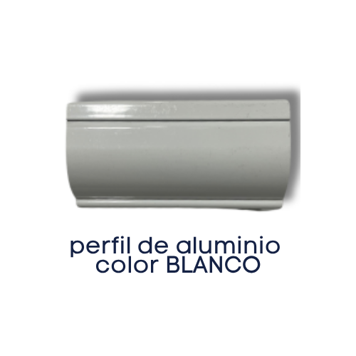 Mosquitera enrollable vertical 160x120 recortable blanco - 3