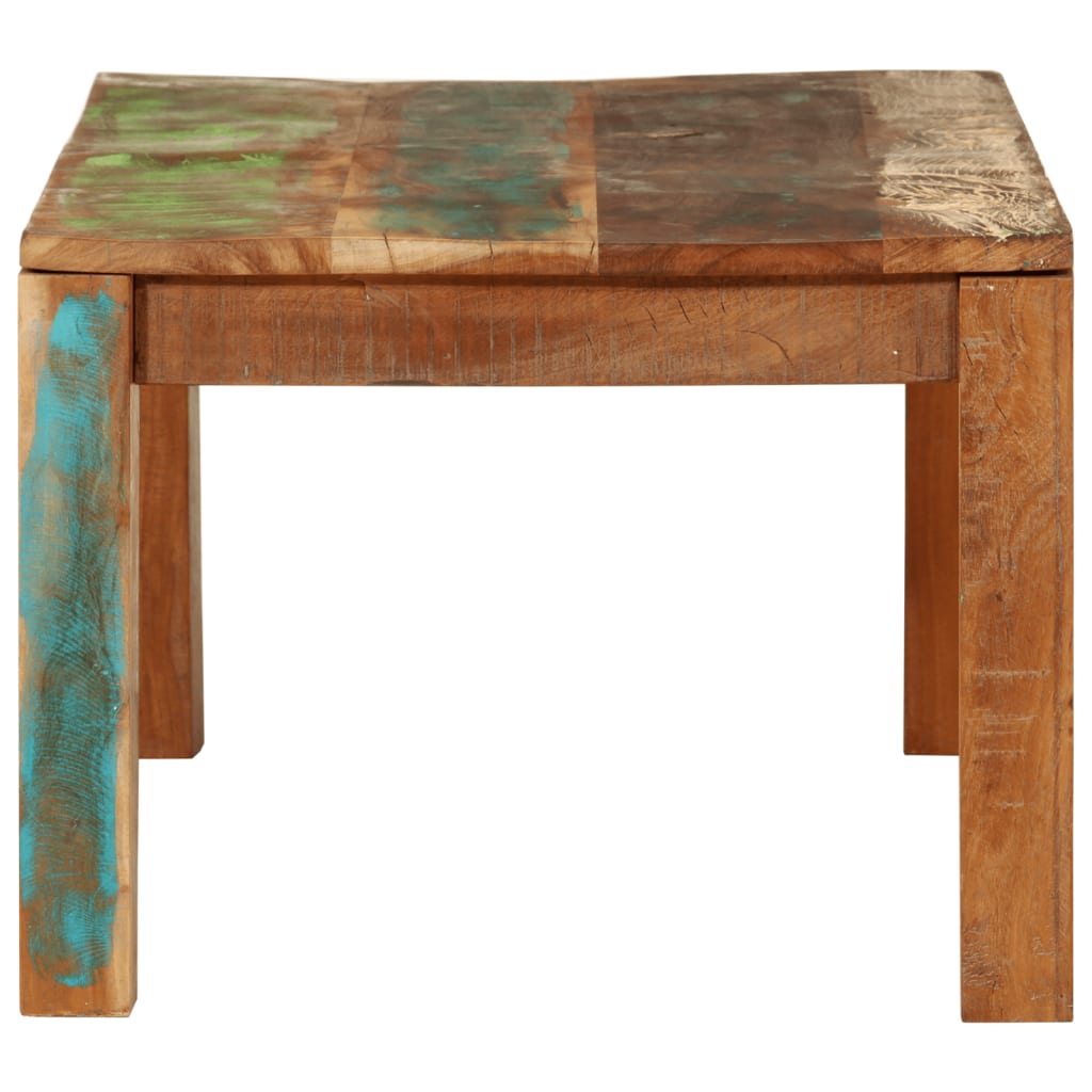 Table basse 100x55x40 bois de récupération massif - 3