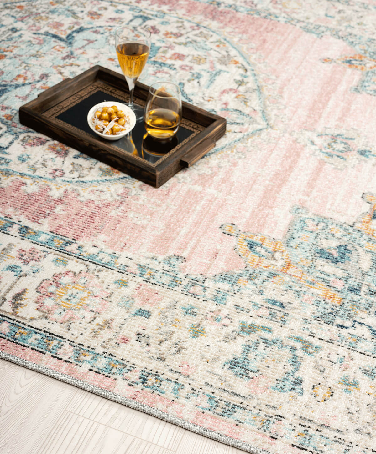 Tapis Palma extérieur Oriental, Rose, 120 x 170 cm - 5