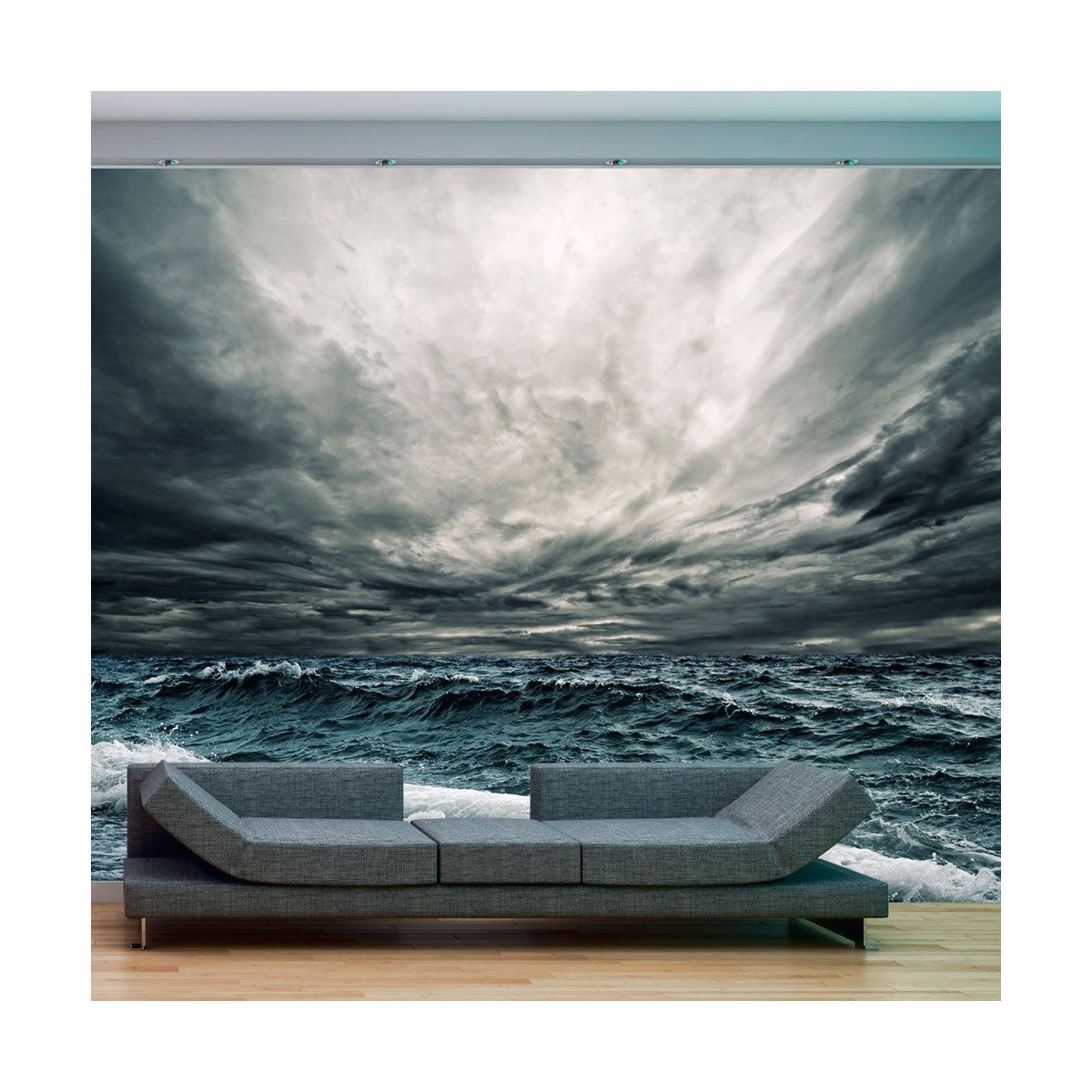 Papier Peint "Ocean Waves" 193 x 250 cm | Leroy Merlin
