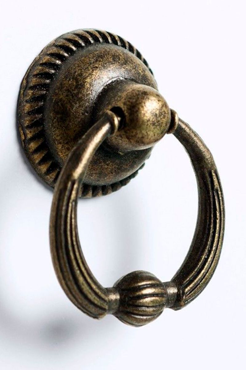 Mesa Cabeceira Cabriole 2 Gavetas 50 cm - Madeira Natural - 4