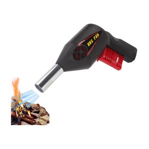 Plumdrop Ventilateur Barbecue Électrique Réglable 3-12V - Allume-Feu Charbon De Bois Puissant 110V 220V Pour Grill Et Poêle