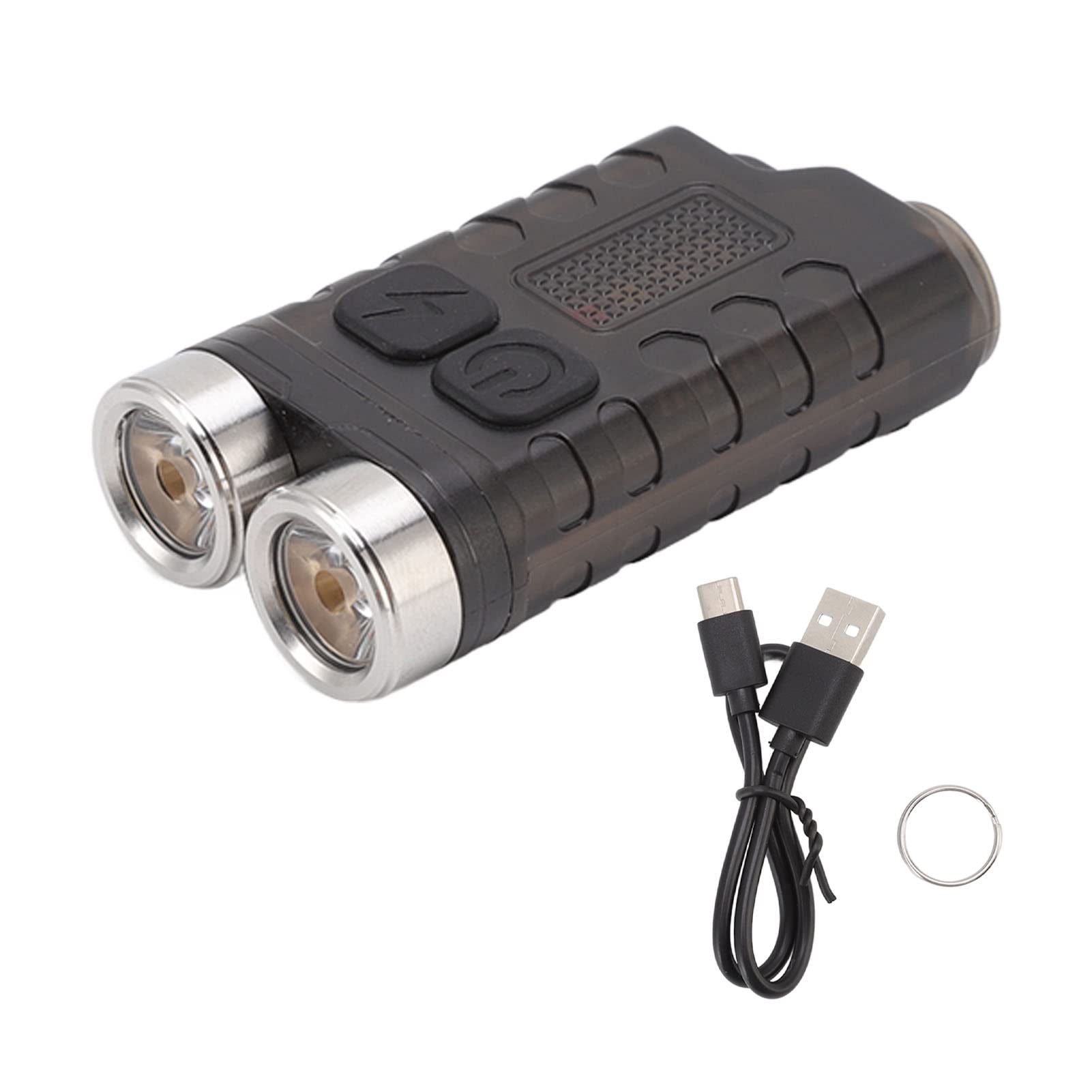 Mini latarka brelok, jasność 900LM, mini latarka, ładowanie USB