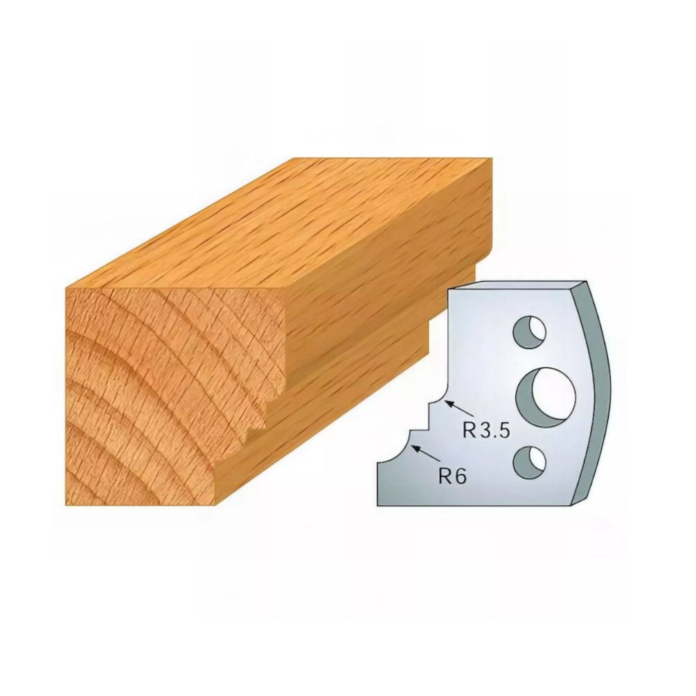 Jeu de 2 Fers Profilés Acier HT 40 x 4 mm - N°019 1/4 de rond à talon ...