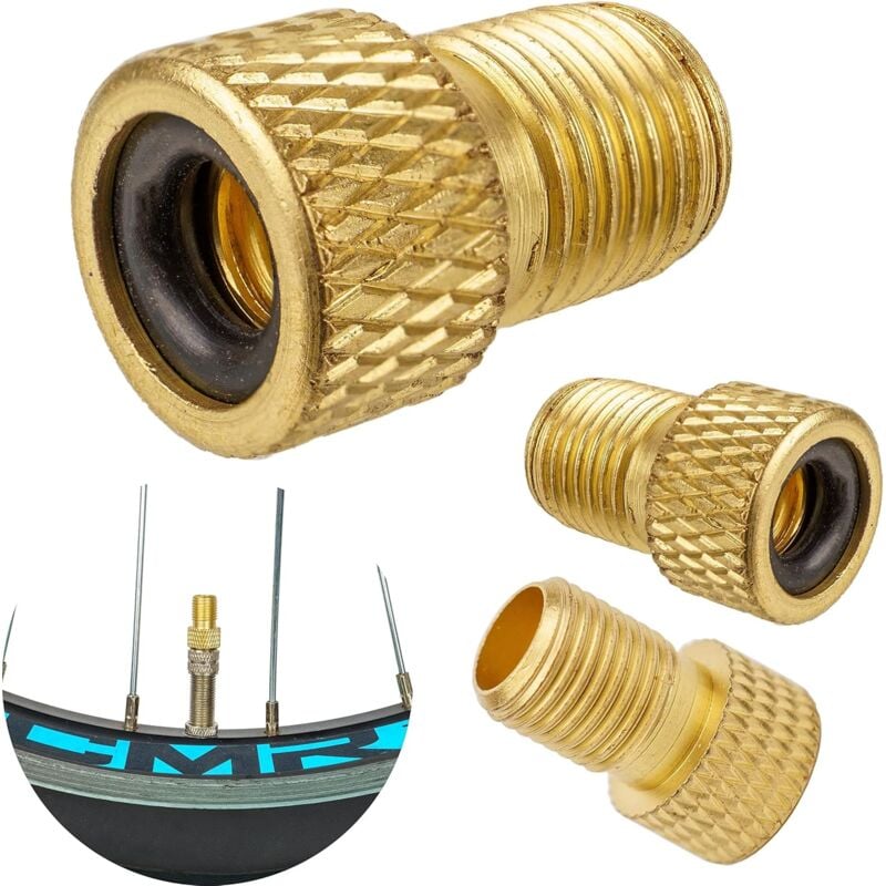 Embout Compresseur Air MEMOFYND Lot De 30 Adaptateurs De Valve De Vu00e9lo, Accessoires Presta Pour Compresseur Decathlon