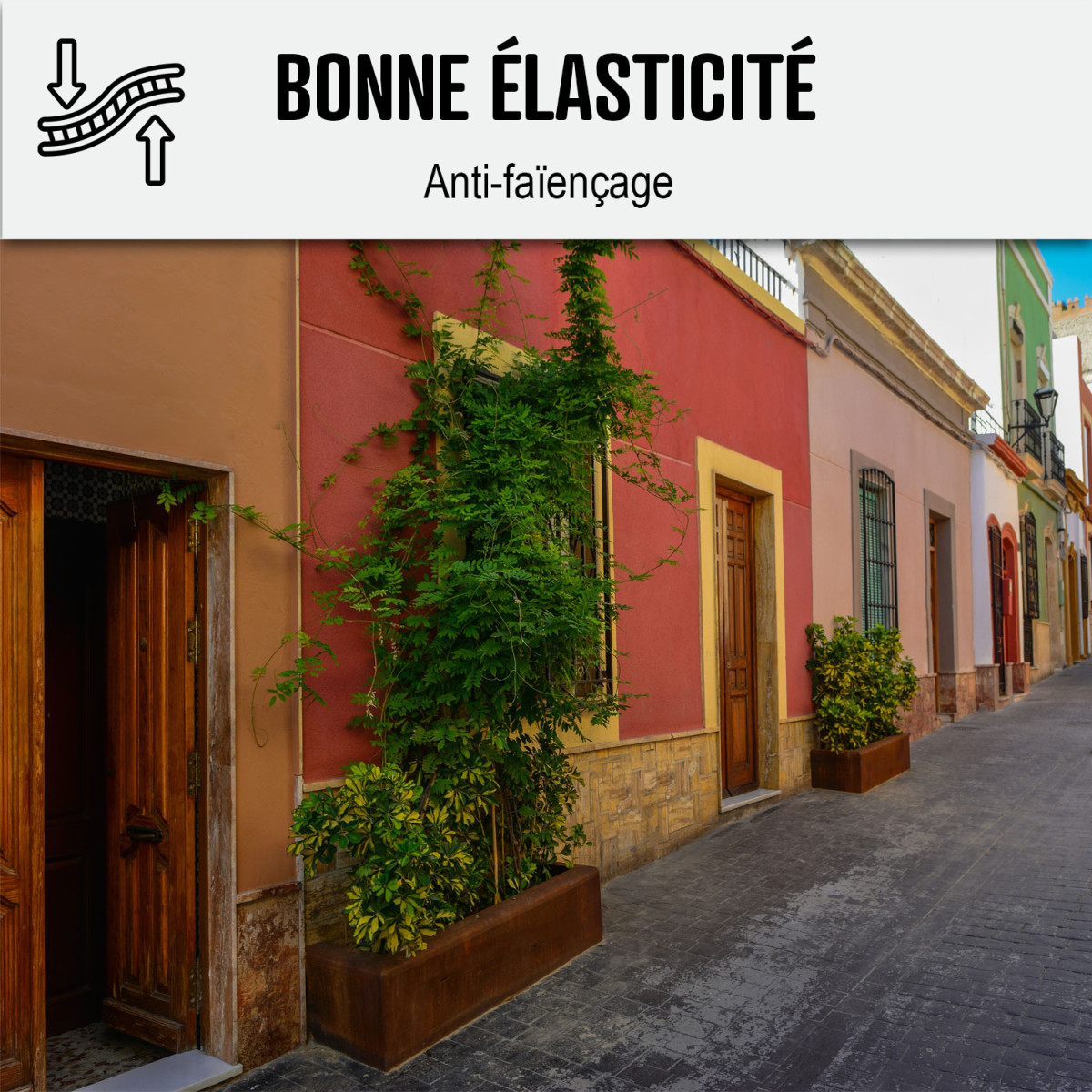 Peinture Façade - Peinture Hydrofuge Acrylique 14 couleurs - 10 L (+ ou - 60 m² en 1 couche) Blanc - ARCANE INDUSTRIES - 6