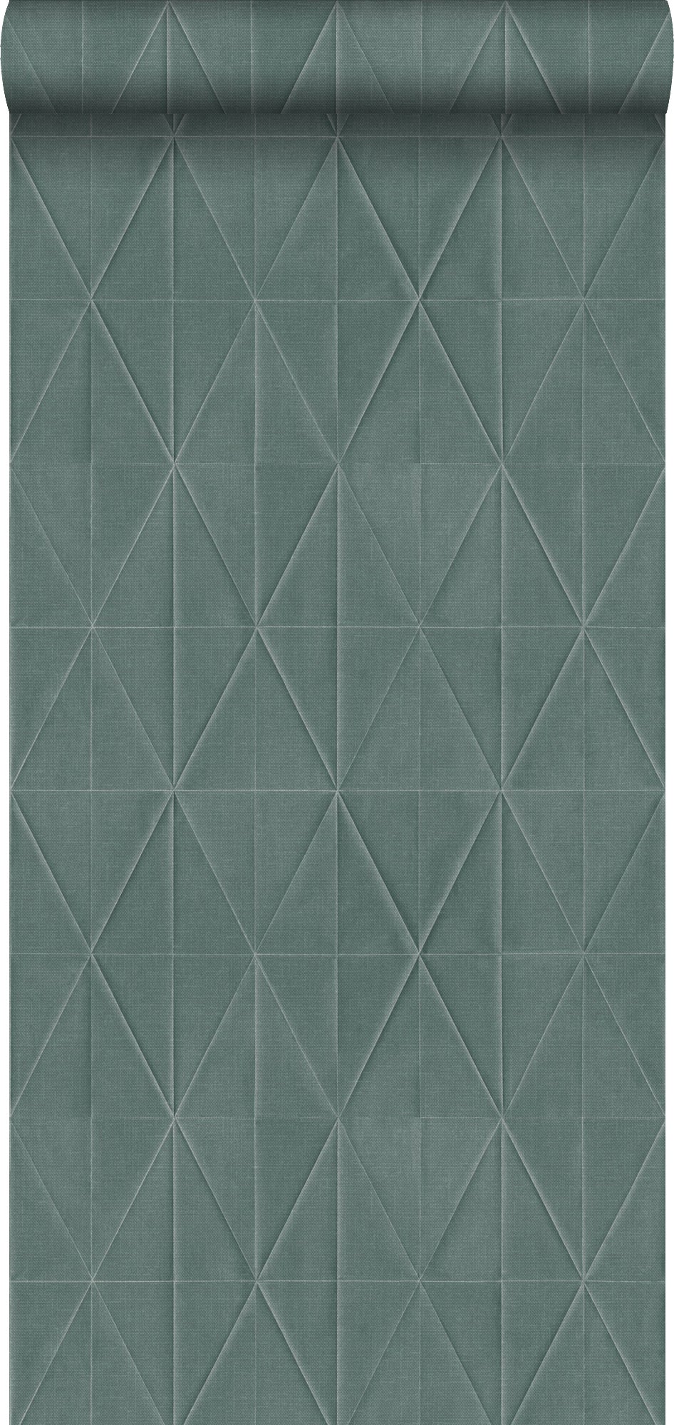 Tapeta flizelinowa z ekoteksturą Motyw 3D szaro-niebieskim - 53 cm x 10.05 m - WALLS4YOU