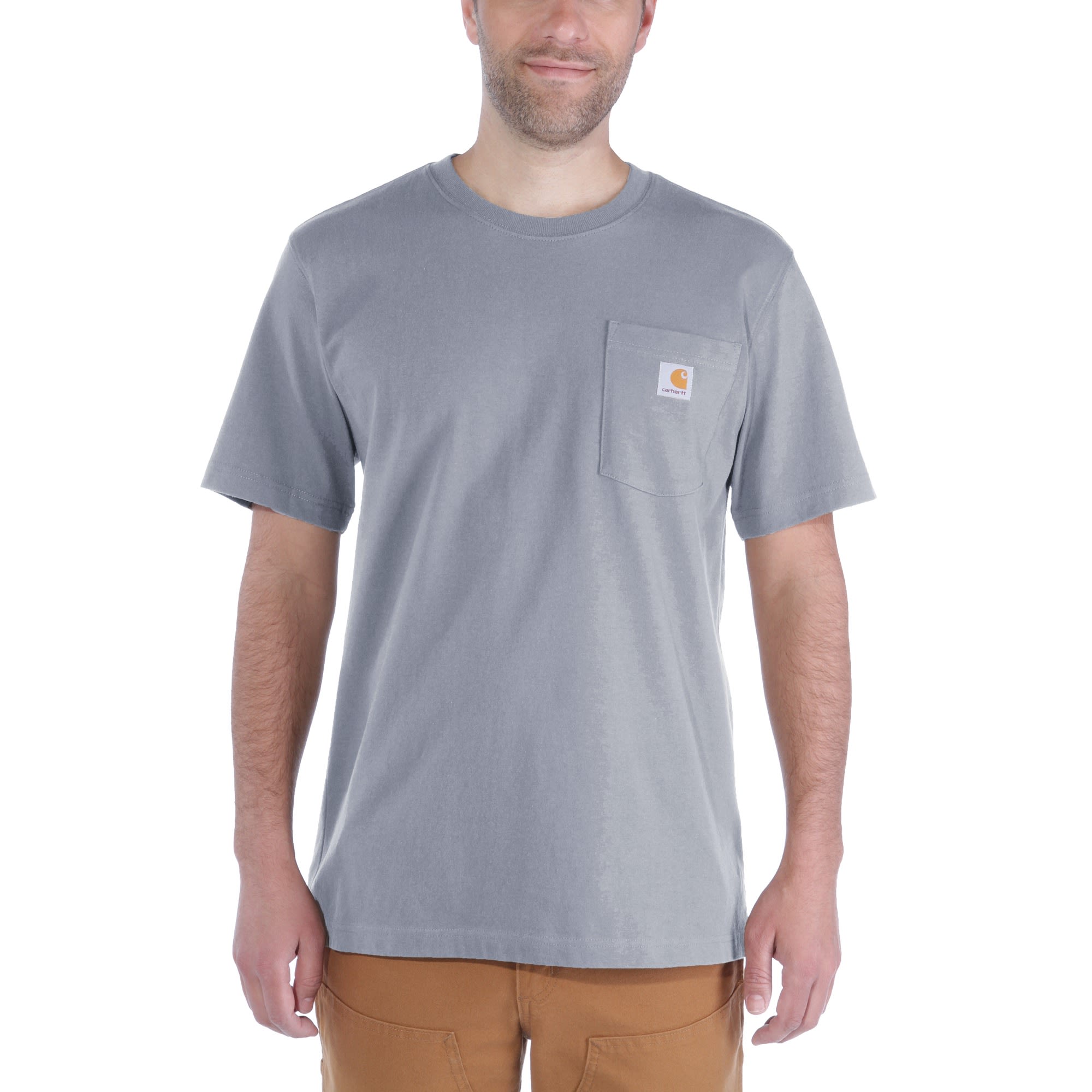 T-shirt avec poche Workwear gris chiné - Carhartt - Taille 2XL - 3