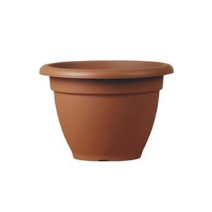 Vaso Resina Conico Festonato cm. 65 Terracotta