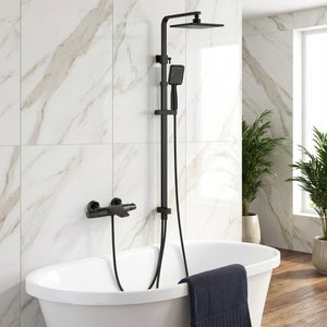 ducha termostática columnas de ducha para baÃ±era
