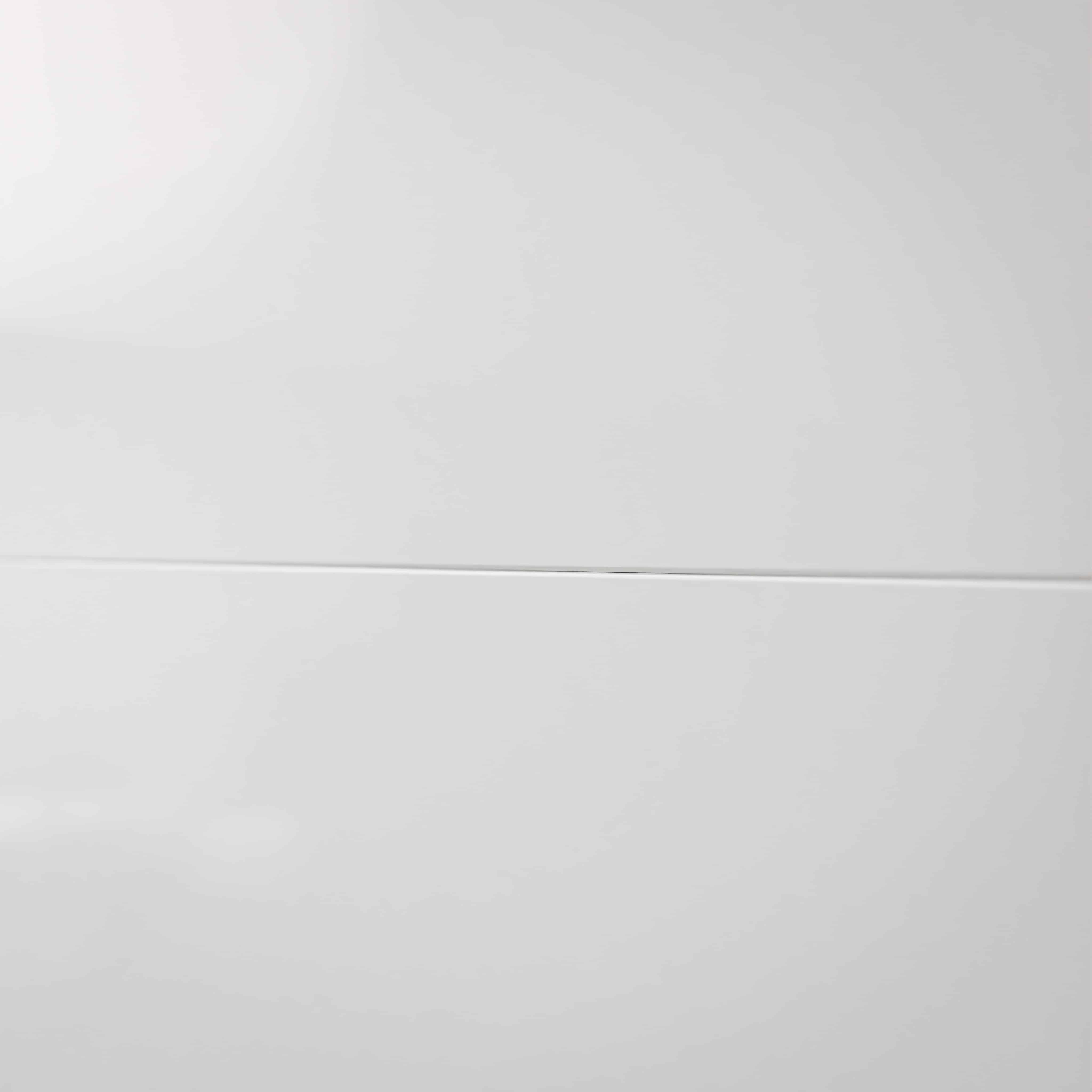 Lambris PVC 250 mm - Lot de 4 Lames - Blanc - 2