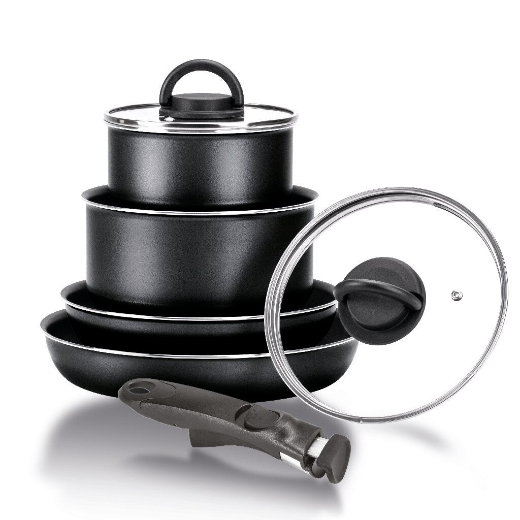 Bateria Cocina Moneta Etnea Evolution - Sartén Parrilla 28 X 28 Cm, También Para Inducción, 100% Fabricada En Italia Batería Cocina - 2