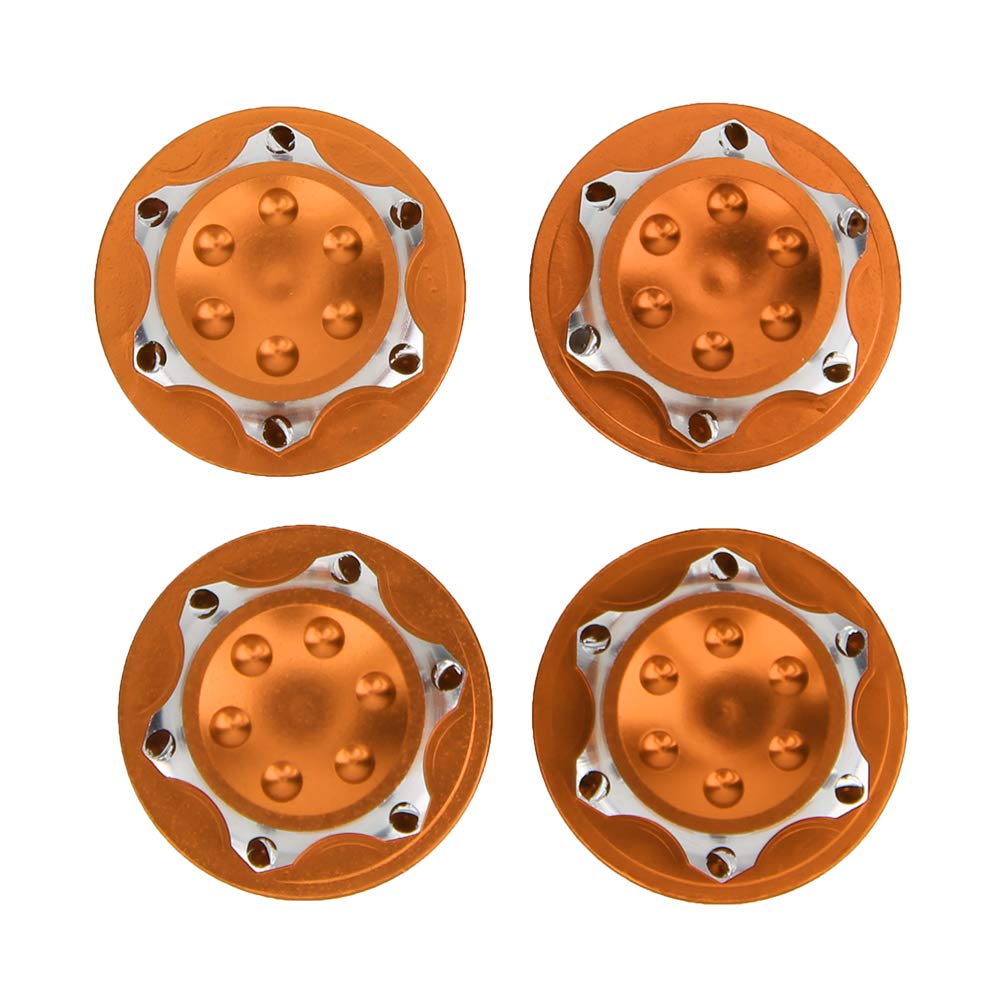 XIASABA Écrou De Moyeu Avant ARRMA 1/7 1/8 – Alliage Aluminium Anodisé, Usiné CNC, 15x7 Mm, 10 G – RC Upgrade
