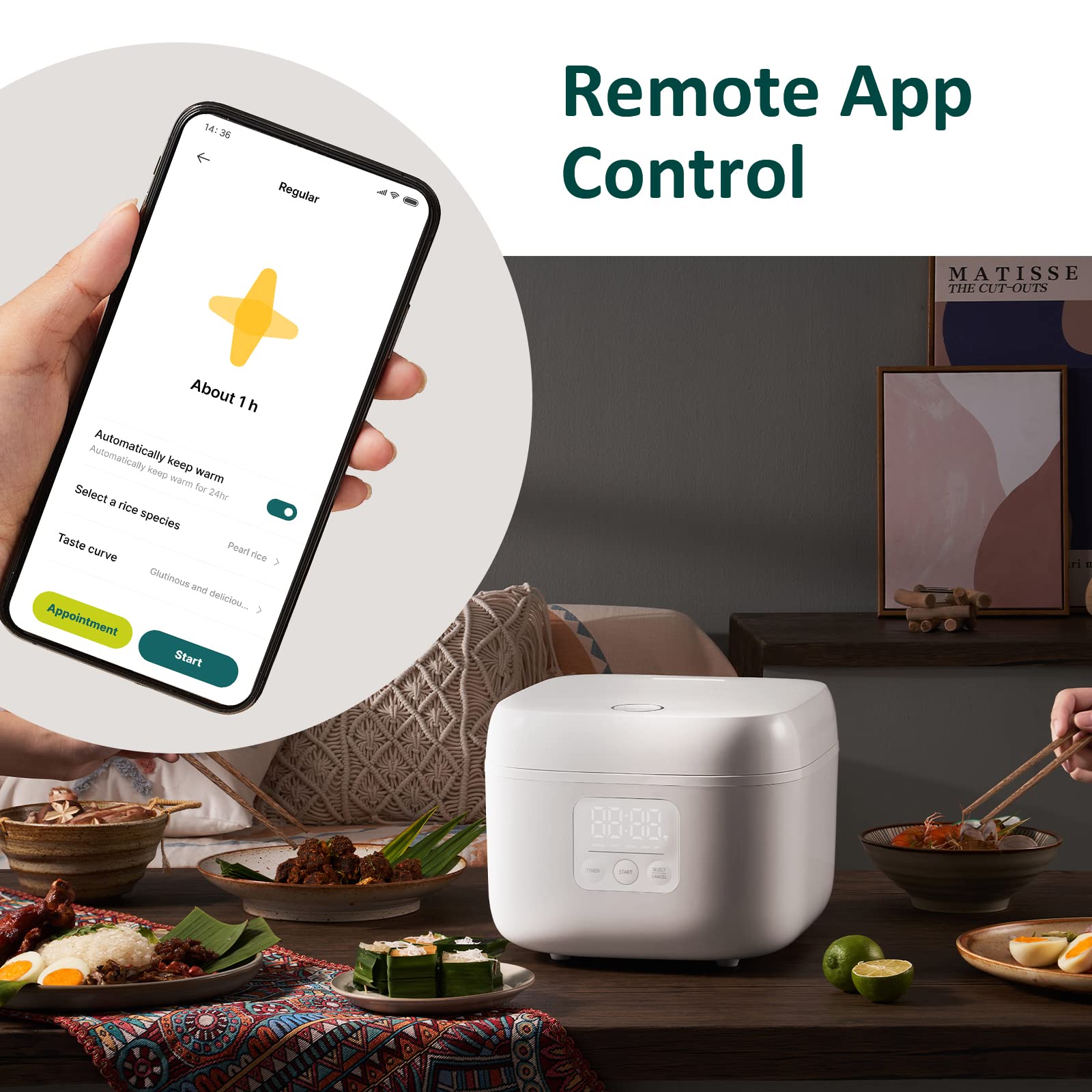 Cuociriso Bear 3,5 Tazze Con Vaporiera - Multifunzione 350W Per 2-4 Persone - Foto 11